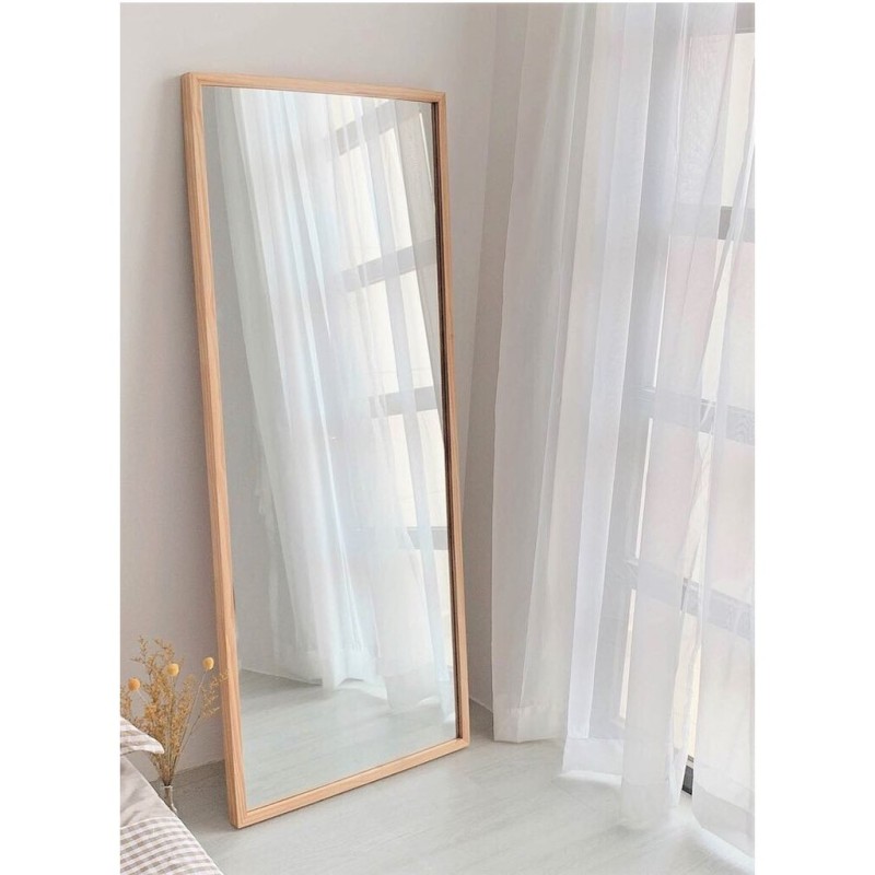 Gương ĐứNg ToàN Thân Khung Gỗ Giá Rẻ