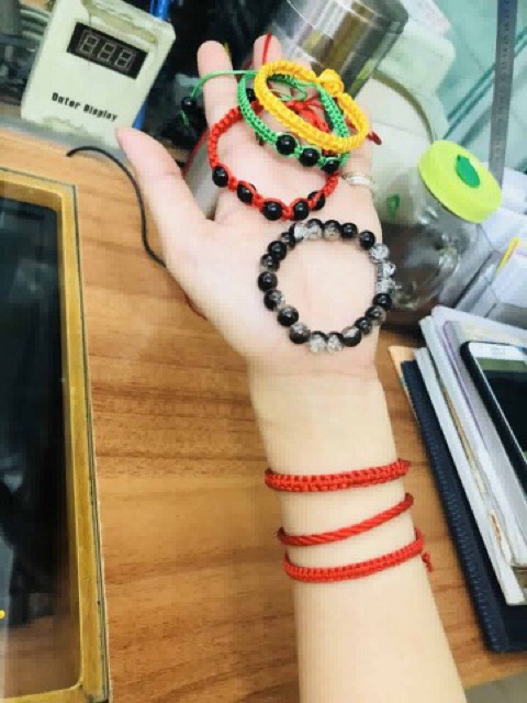 [Lấy mã giảm thêm 30%] Hạt thuỷ tinh 10mm (túi 10 hạt)