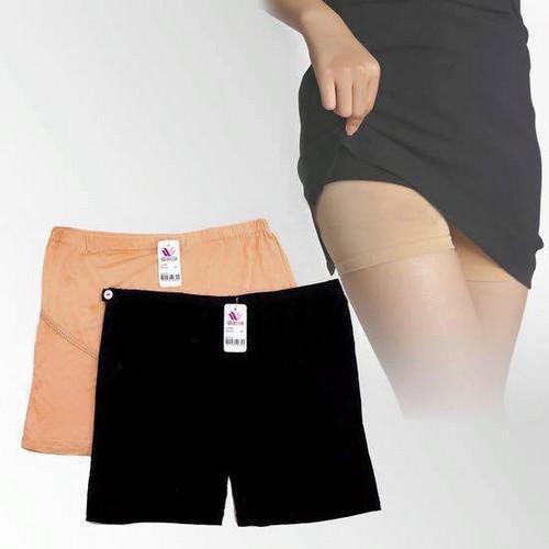 Quần bầu đùi mặc trong váy dành cho bà bầu(FreeSize, Giao Màu Ngẫu Nhiên)