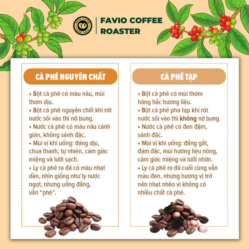 cà phê classic blend bột rang xay của faviocoffee nguyên chất fcbm fcbp 6
