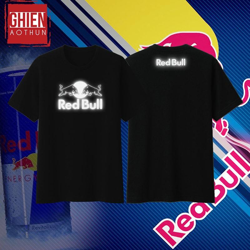 Áo thun nam UMAD racing boy REDBULL phản quang cổ tròn tay ngắn màu đen có big size 4XL 100kg mẫu Biker xe độ, xe đua rcb đi phượt chất vải thể thao thoáng mát