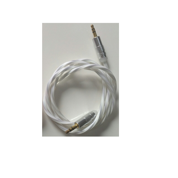 Jack âm thanh 2 đầu 3.5 dây nhựa dài 1 mét