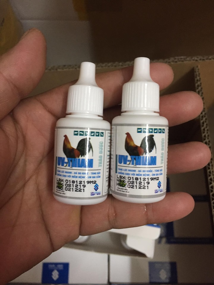 [HCM]UV - THIAM tăng lực nhanh đá bo khỏe úm gà con hồi phục nhanh sau bệnh - 10 lọ x 20ml