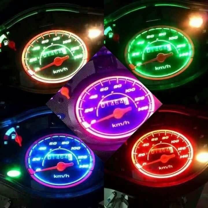 Led đá số đổi màu cho xe 5 số