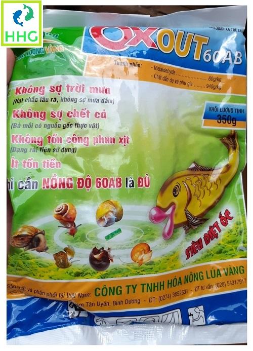 Bả Mồi Diệt Ốc Oxout 60AB (gói 350g)