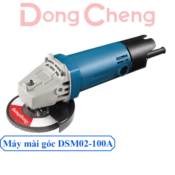 Máy Mài Góc Dongcheng DSM02-100A Công Suất 570W Đường Kính Đá Mài 100mm Công Tắc Đuôi Không Bao Gồm Đĩa Mài – Hàng Chính Hãng