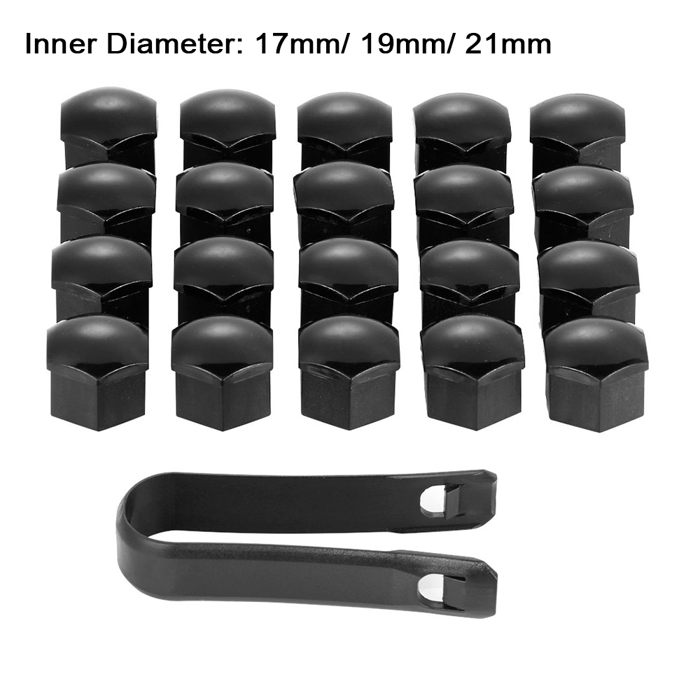 20 cái nắp đai ốc bánh xe ô tô bằng nhựa 17mm thông dụng nắp bu lông cho audi a3 a4 b8 b9 a5 q3 q5 q7 a6 a7 phụ kiện ô tô
