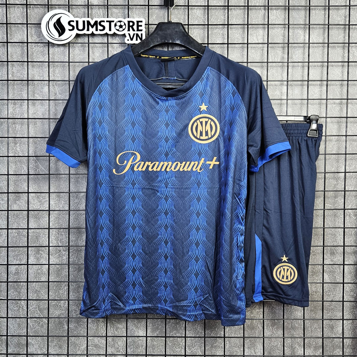 Bộ Quần Áo Bóng Đá Thể Thao CLB Inter Milan 2024 - Áo Thể Thao Đá Banh Nam Nữ Cao Cấp