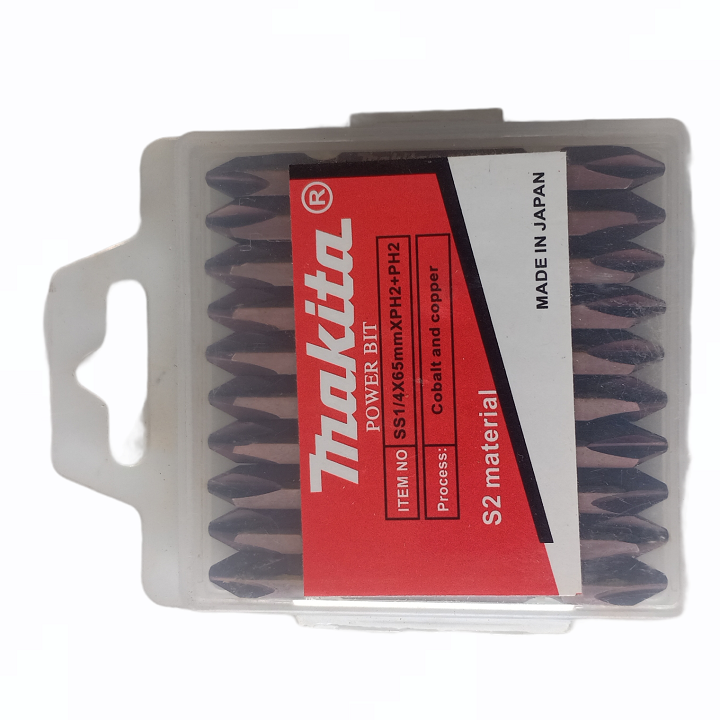 Mũi vít  bake 4 cạnh Makita dài 65mm