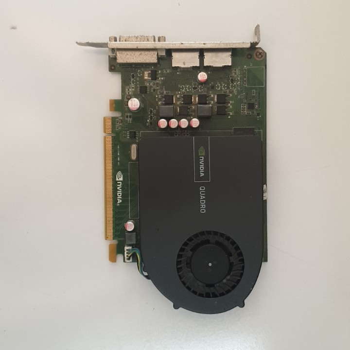 Nvidia Quadro fermi 2000/ 1Gb/ GDDR5 - 192 CUDA cores/ 128Bit (qua sử dụng)