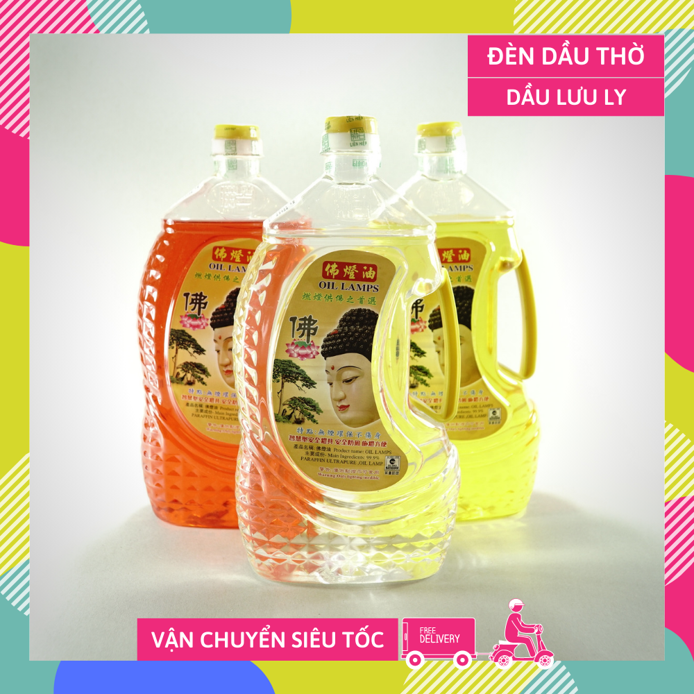>> SO SÁNH GIÁ DẦU MOMMY BUDDY THƯỢNG HẠNG 2 LÍT | Shopee Lazada Sendo Tiki 144 Dầu lưu ly cát tường dầu đốt đèn thờ cúng - 2 LÍT LOẠI TÔT, CAN TO, KHÔNG KHÓI, HẢO HẠNG