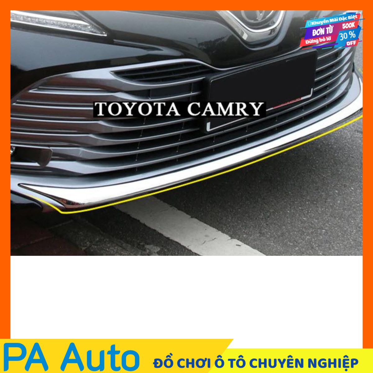 Ốp mí cản trước Toyota Camry 2019