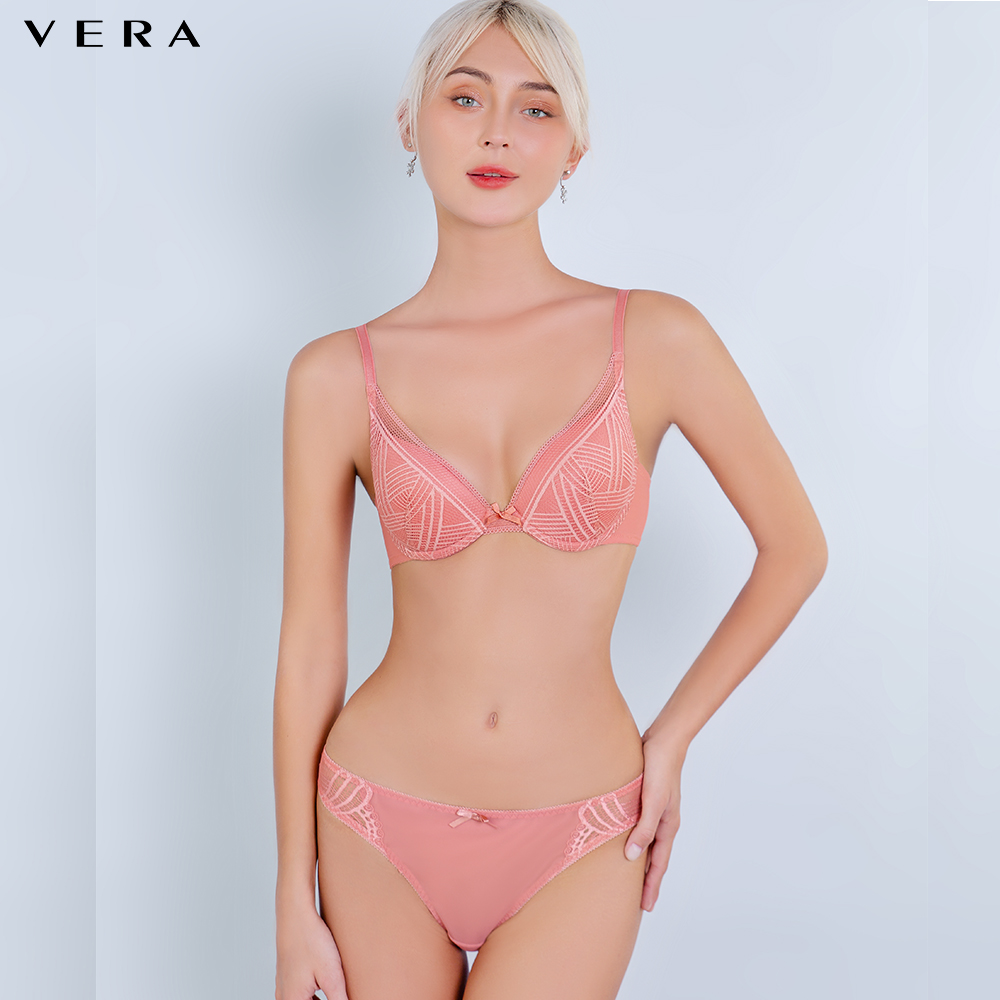 Quần lót Bikini VERA ren phối lưới - 0402