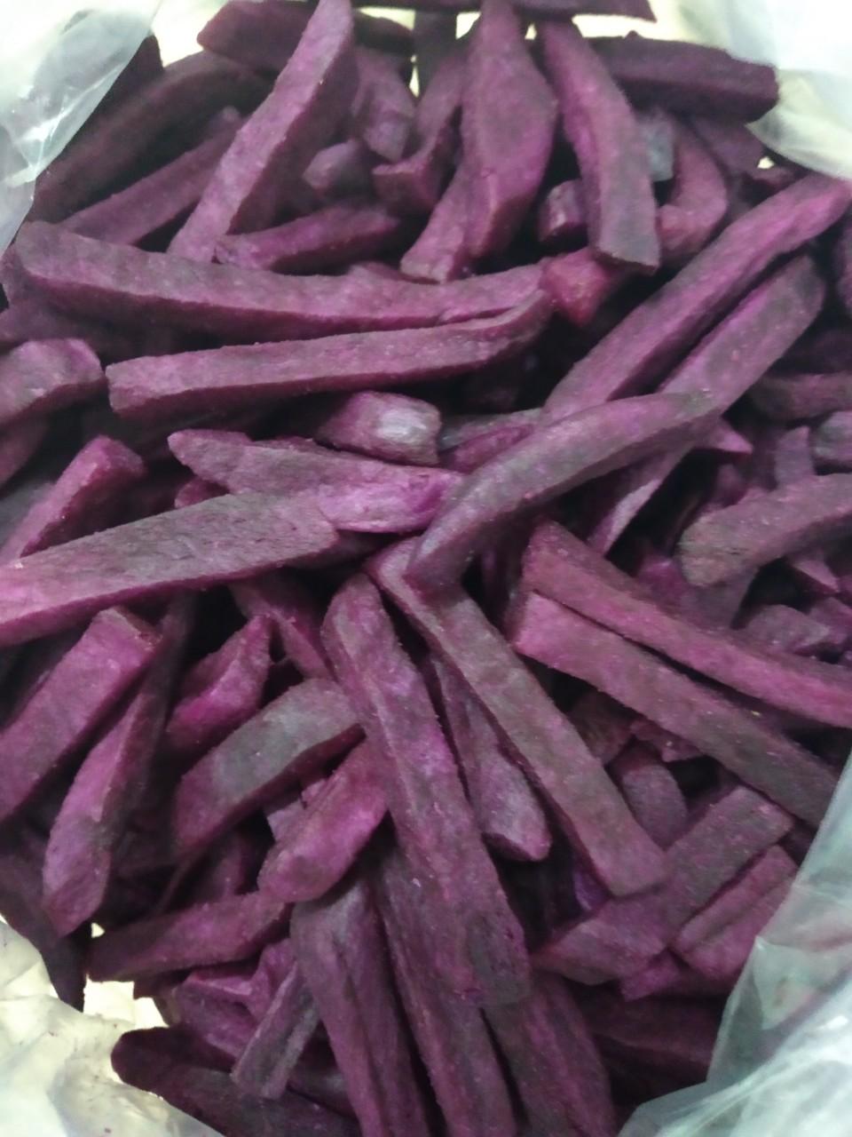 KHOAI LANG TÍM SẤY GIÒN ĐẶC BIỆT(DẠNG THANH) 500G