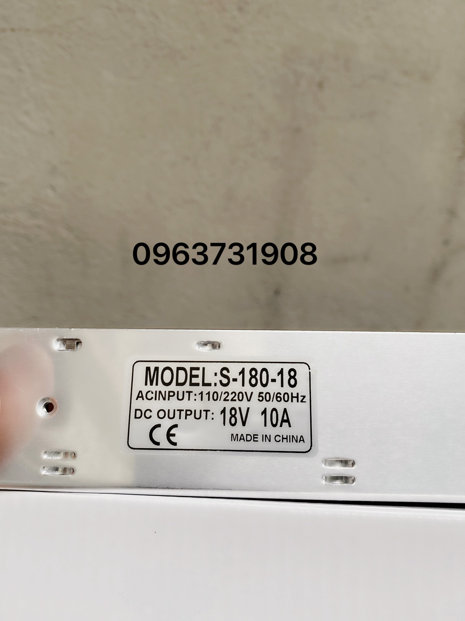 Bộ nguồn 18V 10A hàng cao cấp phân phối