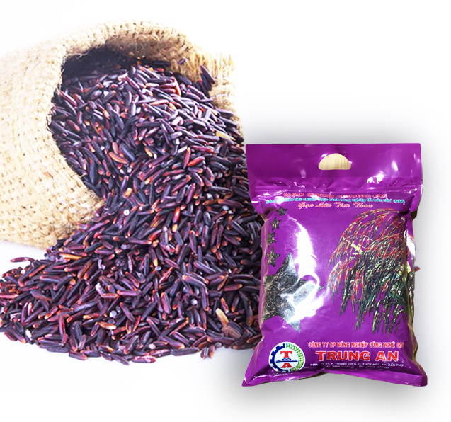 Gạo Lứt Tím Than - Dẻo Mềm 1kg