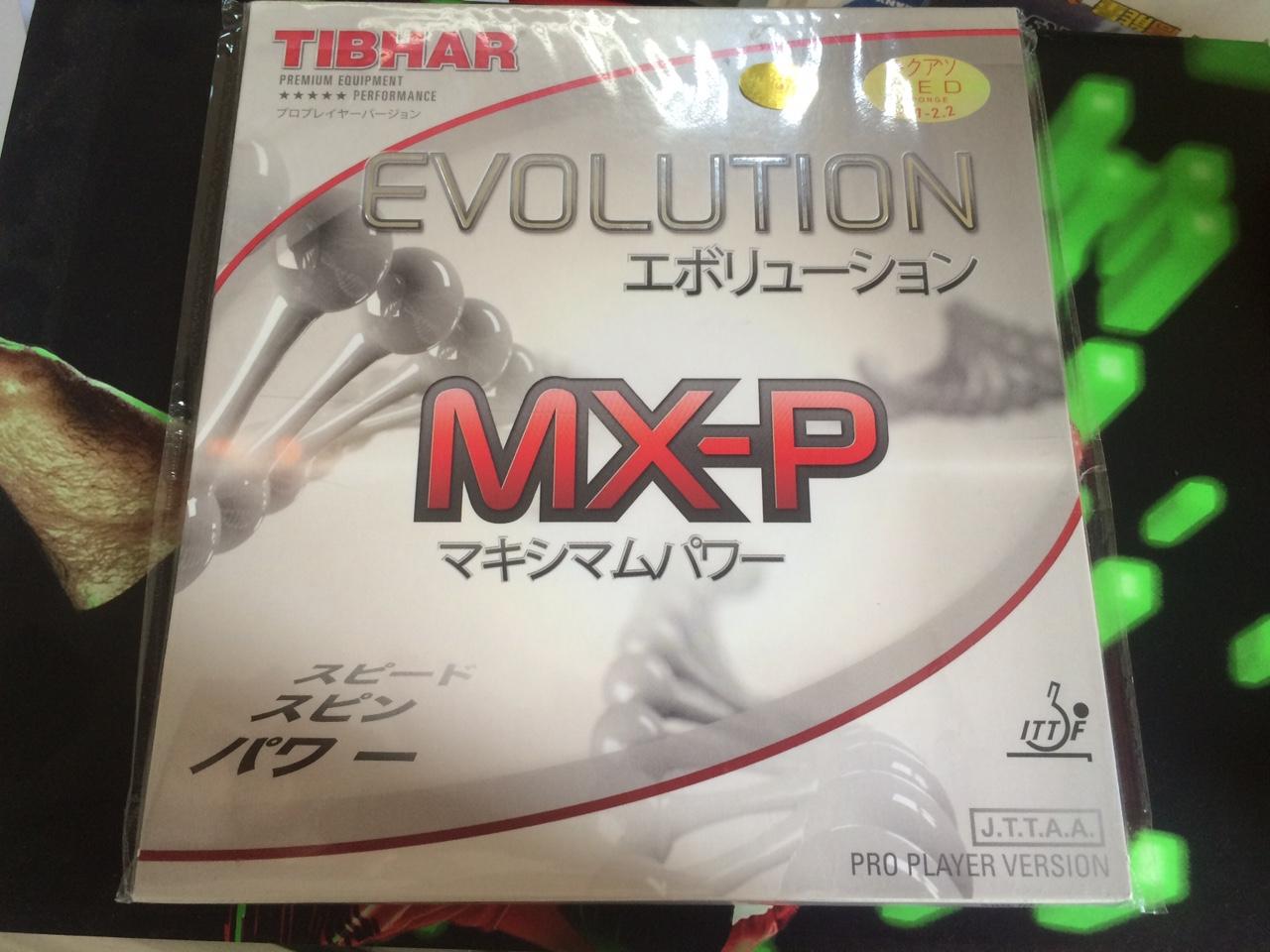 dòng mặt vợt bóng bàn tibhar evolution