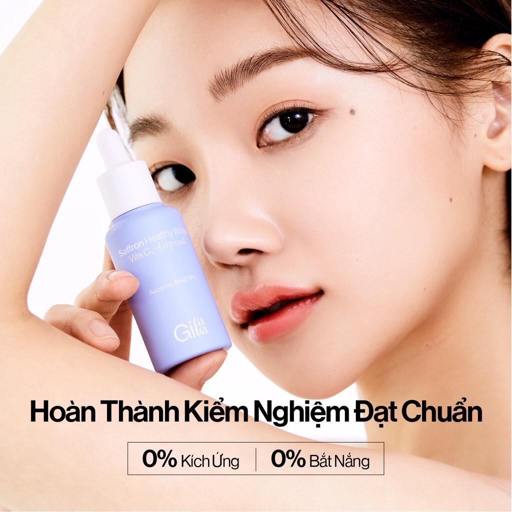 Tinh Chất Đậm Đặc Gilaa Saffron Trắng Khỏe Mờ Sạm 30ml