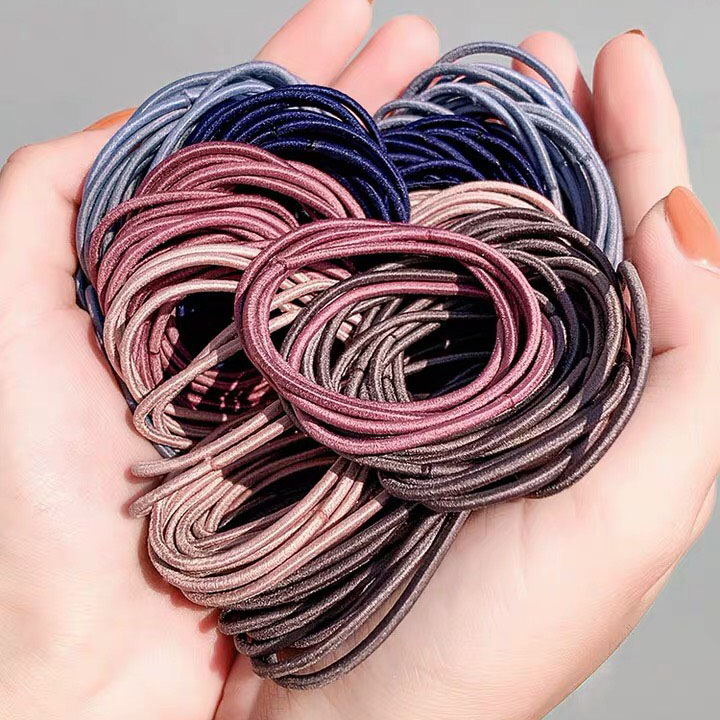 Combo 100 Dây Buộc Tóc Cho Bé
