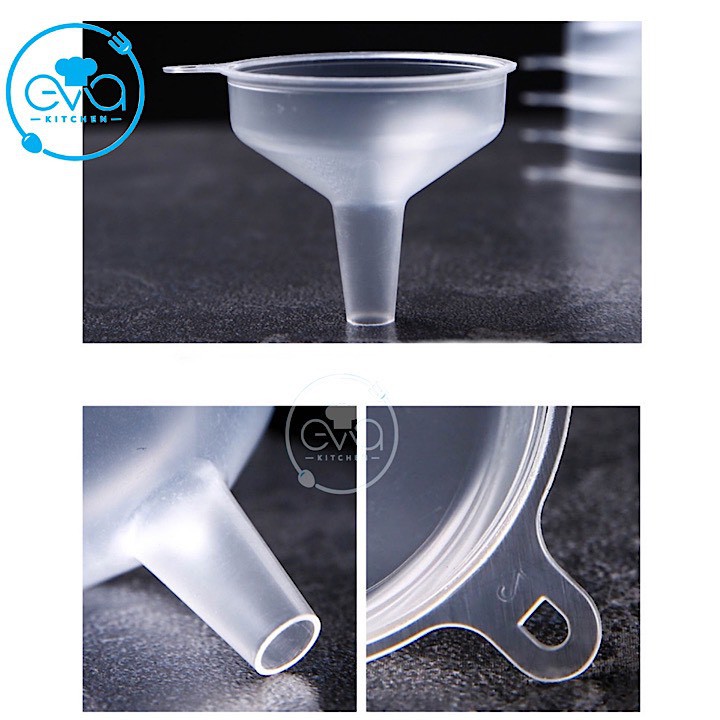 Combo 3 Phễu Nhựa PP Chiết Rót Mini Tiện Lợi