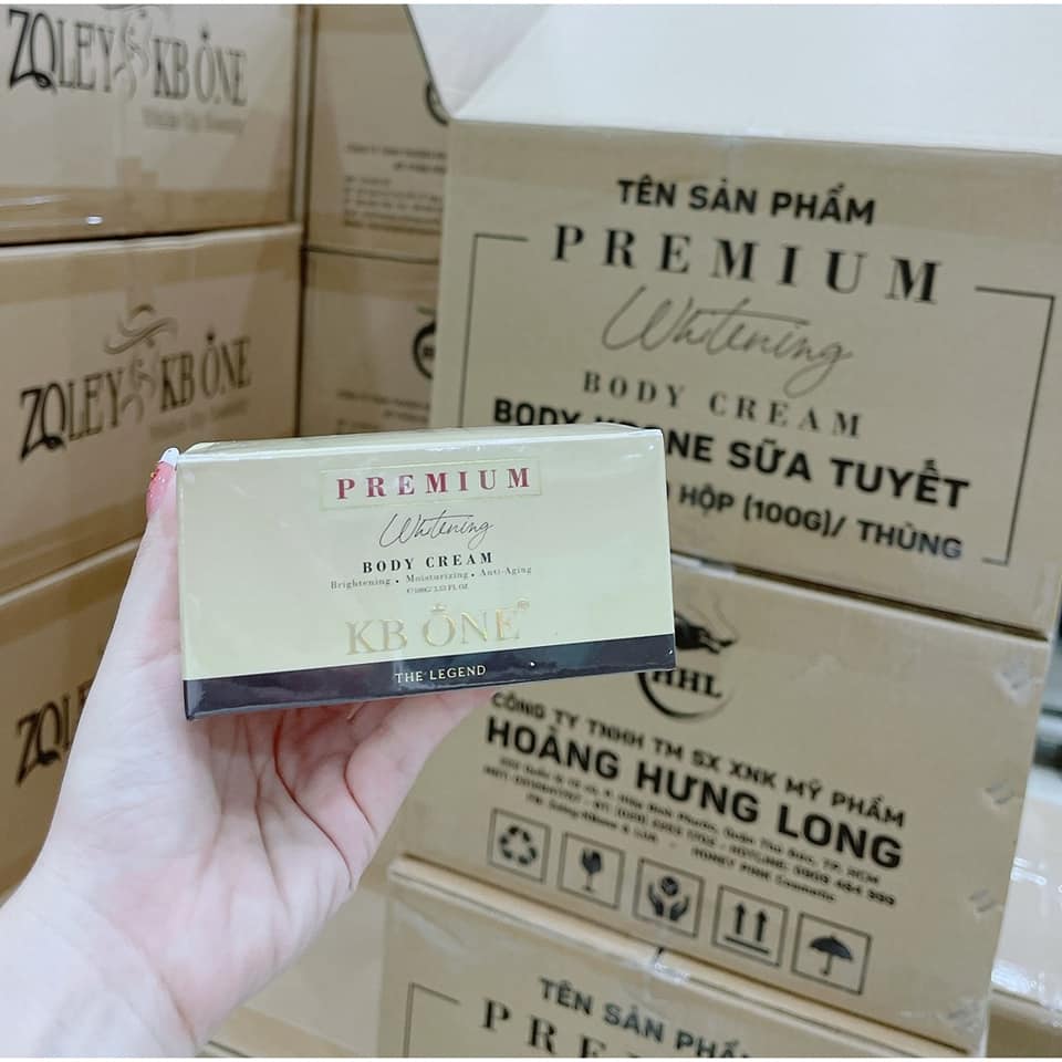 Kem Body Kbone Dưỡng Trắng Hộp 100g