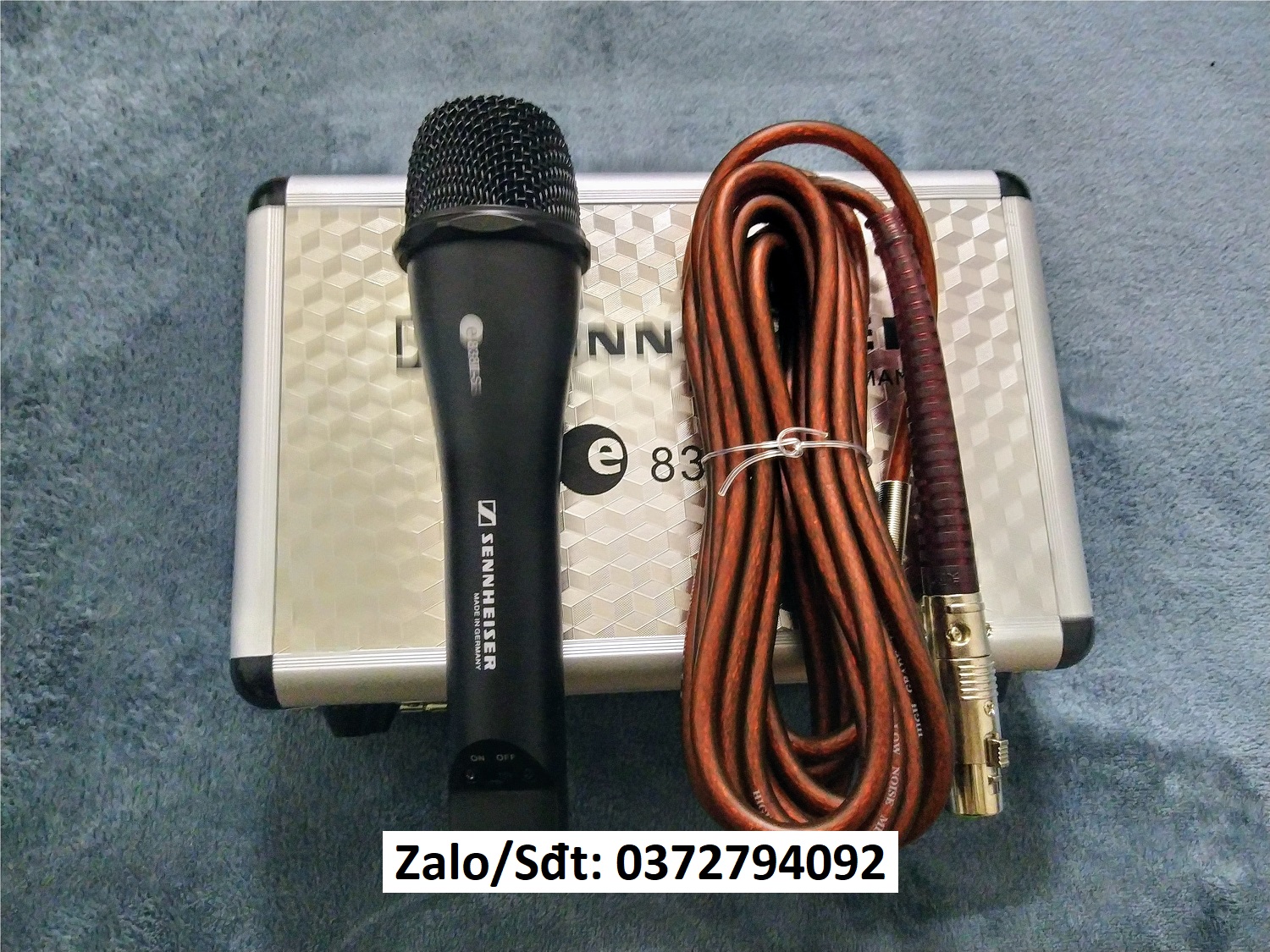 Micro karaoke có dây Sennheiser E838II-S