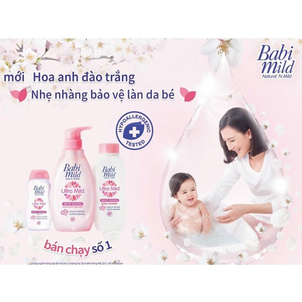 Sữa tắm gội trẻ em số 1 Thái Lan Dnee Baby 200ml
