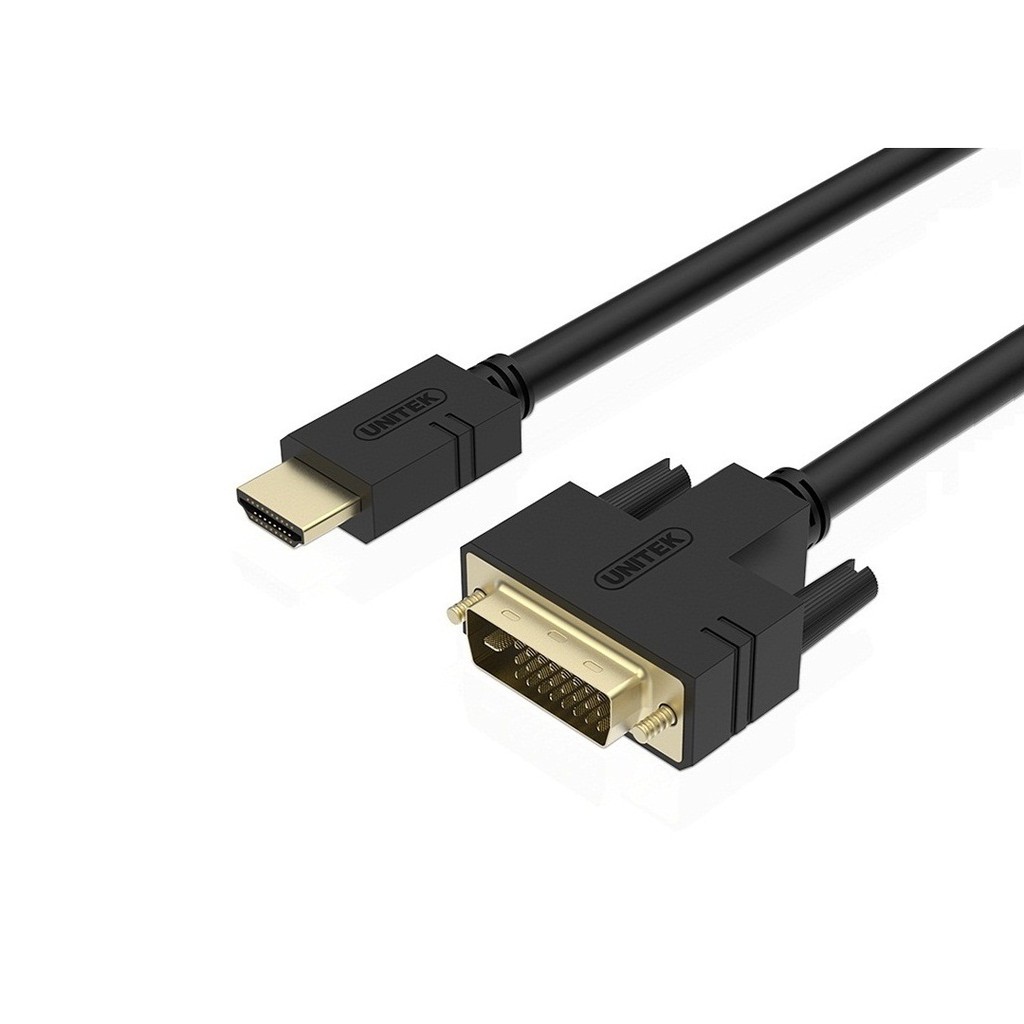 Cáp chuyển đổi HDMI to DVI (24 + 1) Unitek Y-C 217A