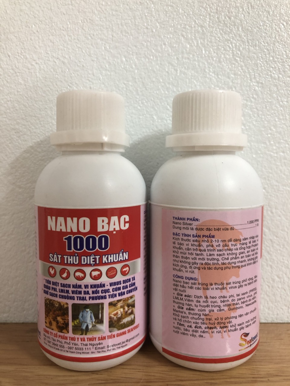 Nano bạc 100ml sát thủ diệt khuẩn