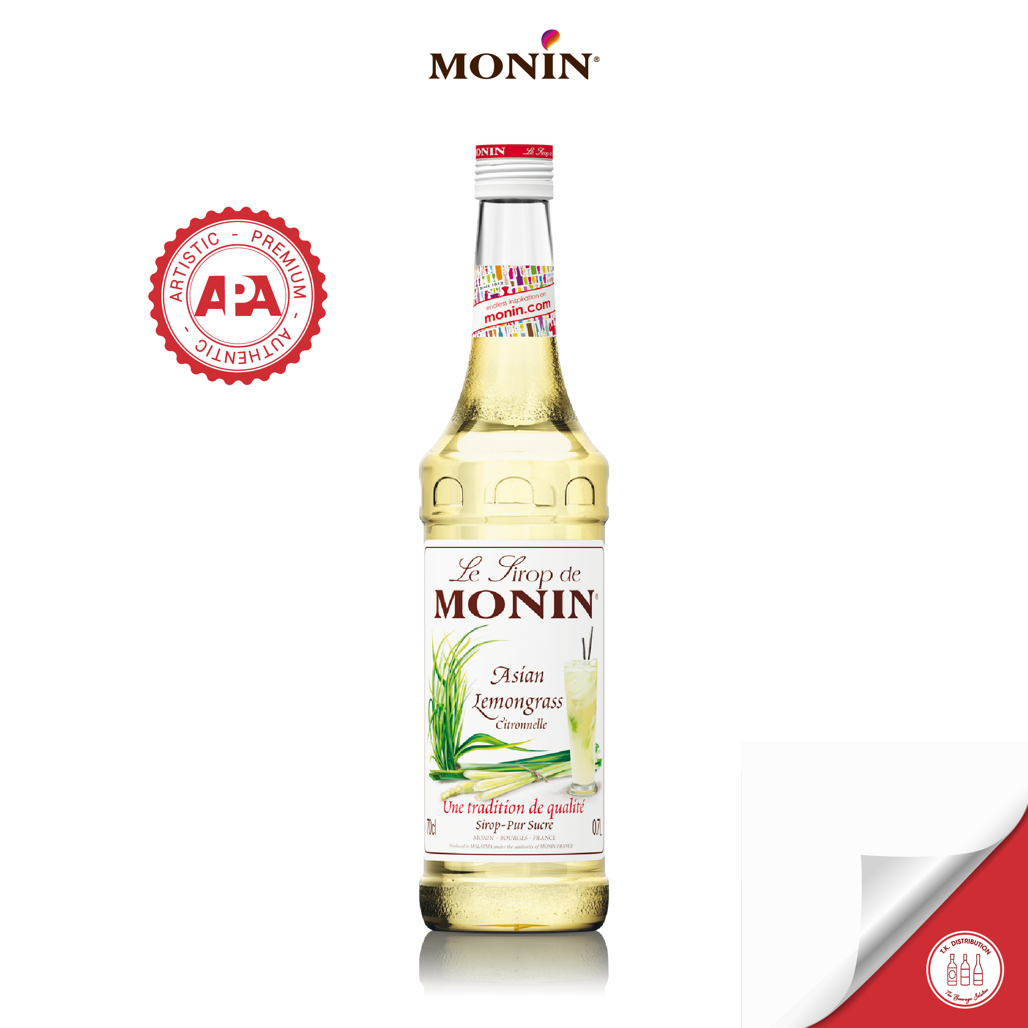 Siro Hương Sả MONIN - 700ML