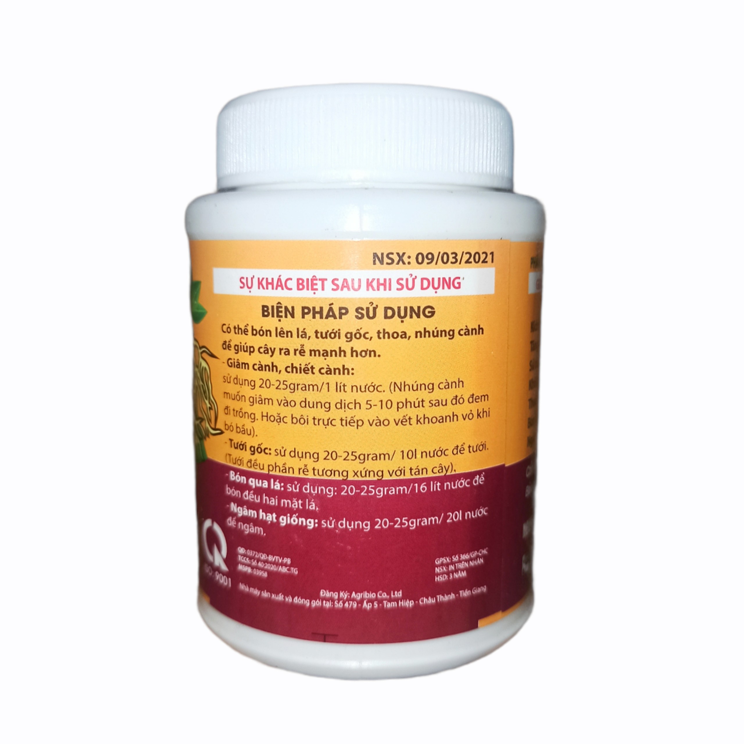 Phân bón kích ra rễ Super Root 3MW lọ 100gram
