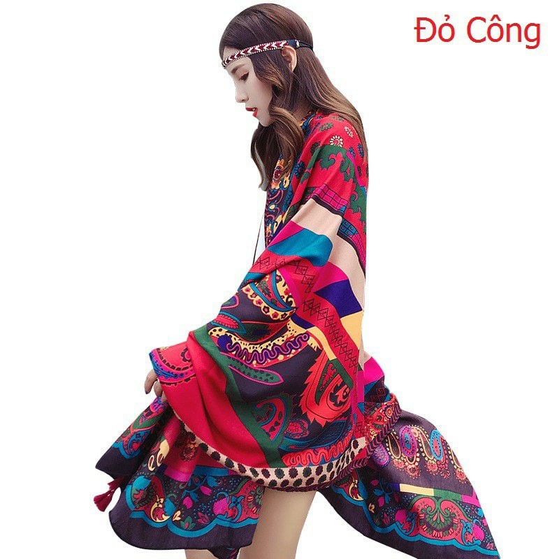 Khăn Choàng Boho ( Ảnh Thật Khách Hàng )