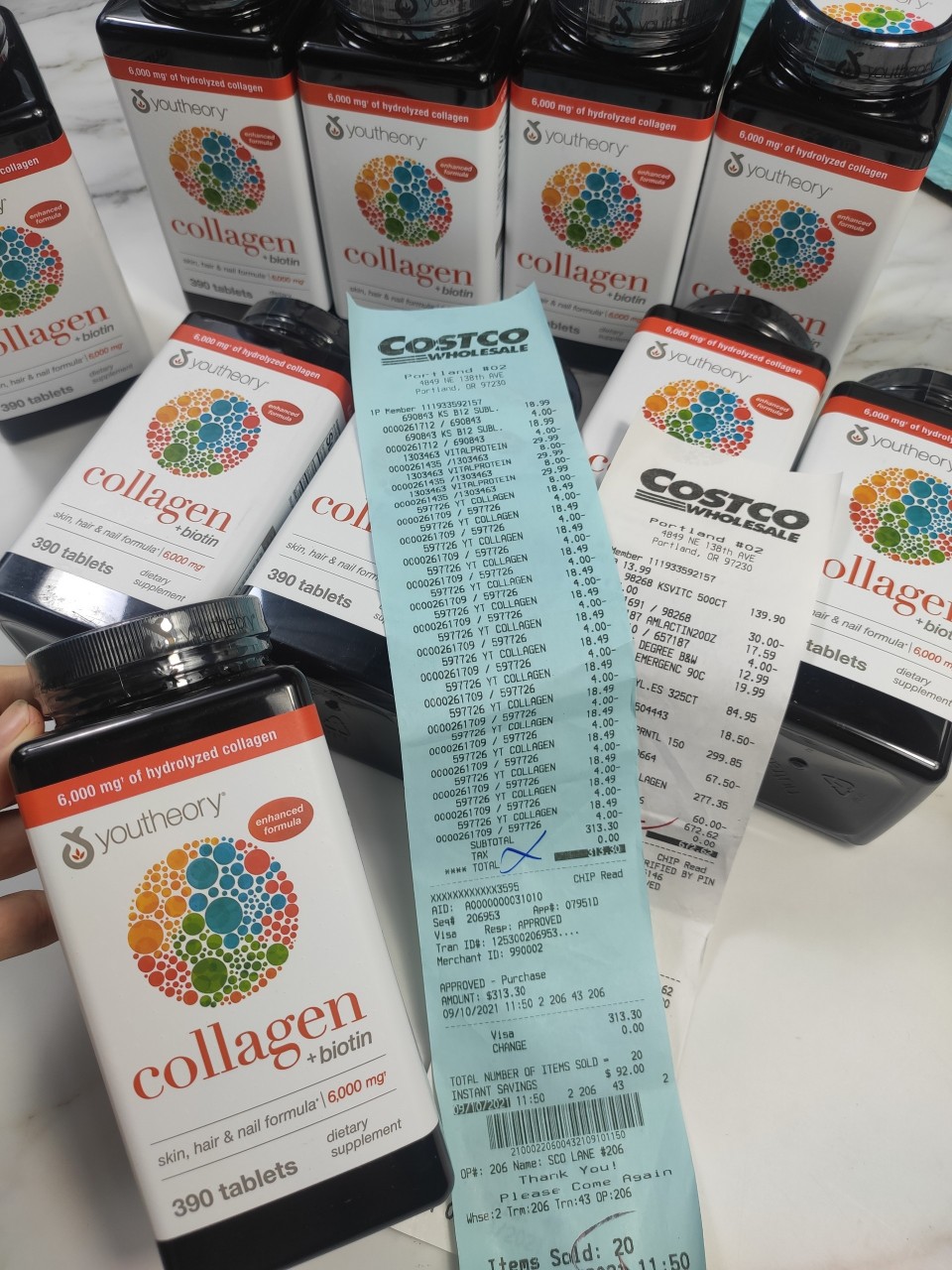 Collagen Biotin Youtheory 390 viên Mỹ