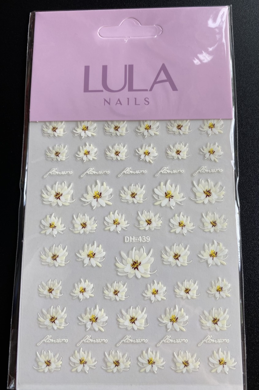 Sticker hoa dán móng tay nail mẫu 3d mới