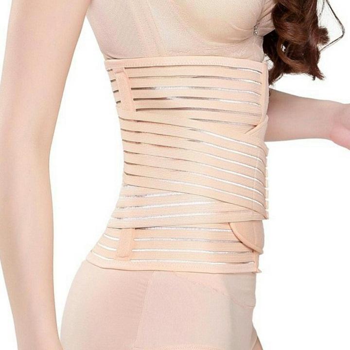 Geen Nịt Bụng Định Hình Vòng Eo Thon ( Đai nịt bụng dán chống cuộn )