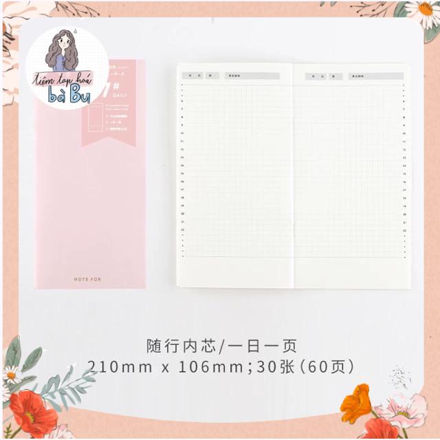 Sổ Tay Note For Basic Nhiều Công Dụng, 60 Trang