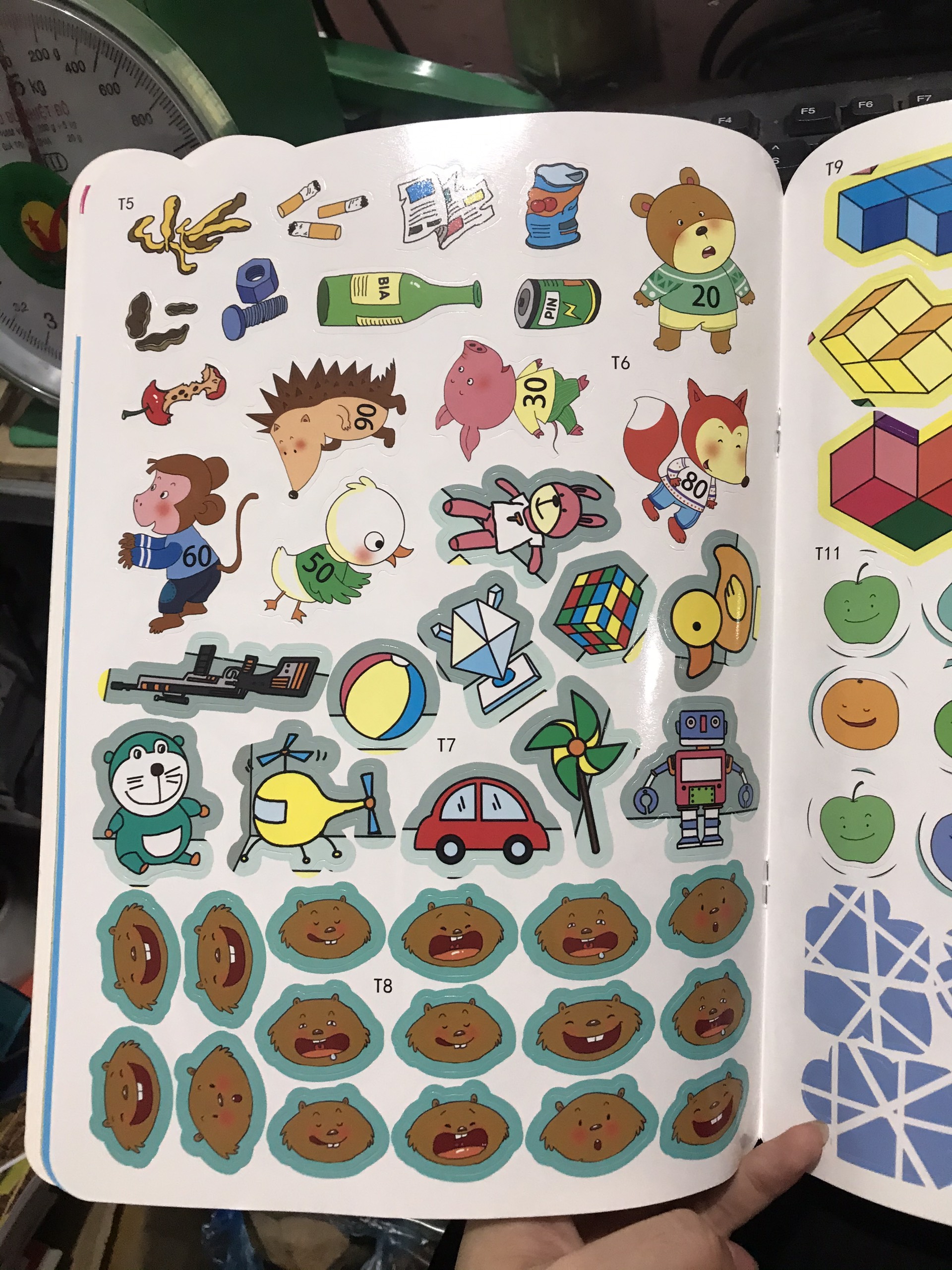 198 stickers bóc dán thông minh 6