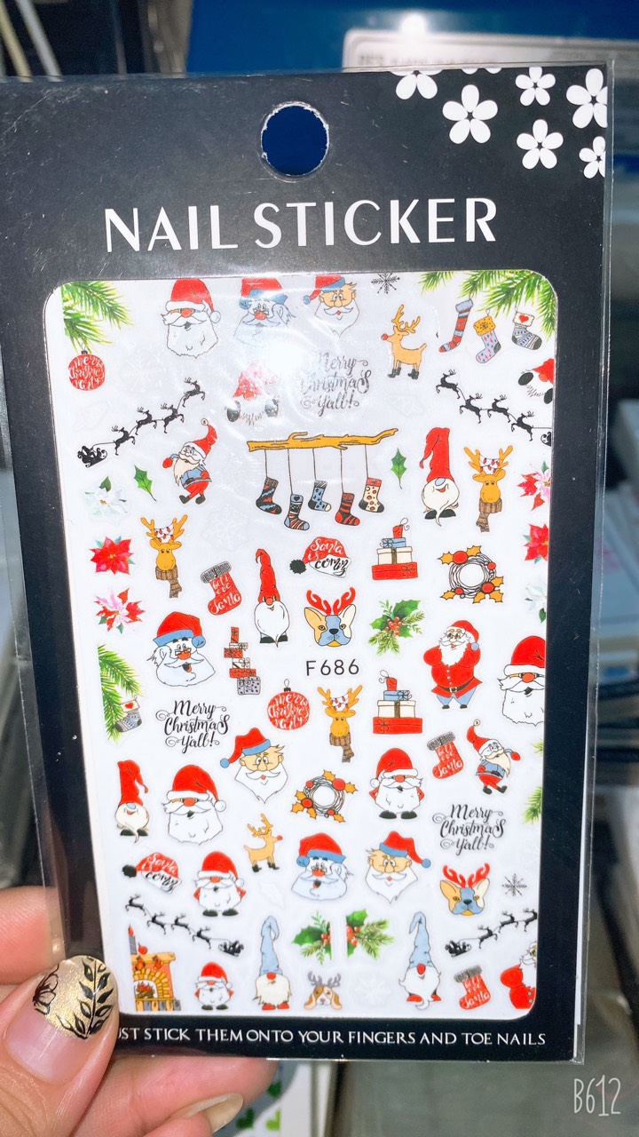 Sticker noel - Sticker Giáng Sinh