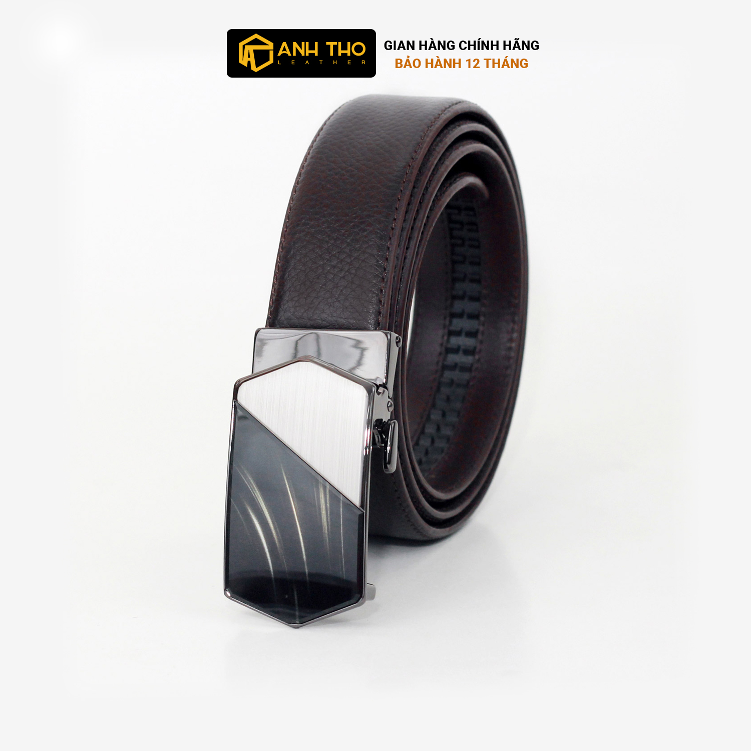 Thắt lưng da bò anh tho leather m2t-01