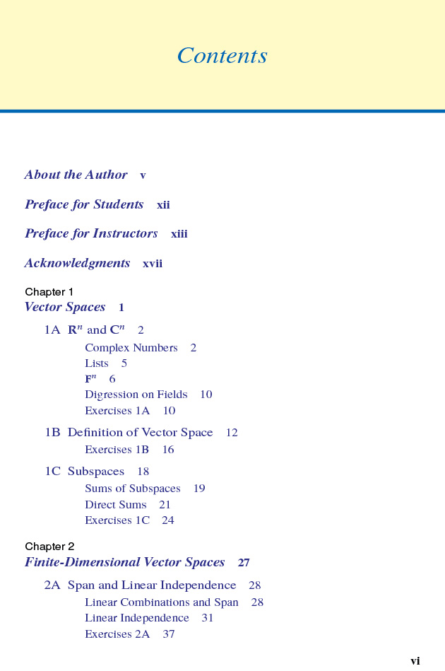 Linear Algebra Done Right, Third Edition 4E  - Hanoibookstore