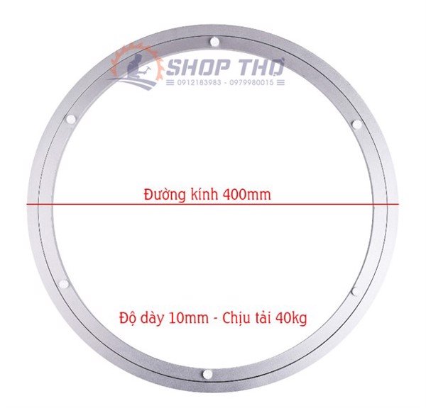 Mâm xoay bàn ăn cỡ 30cm 35cm, 40cm