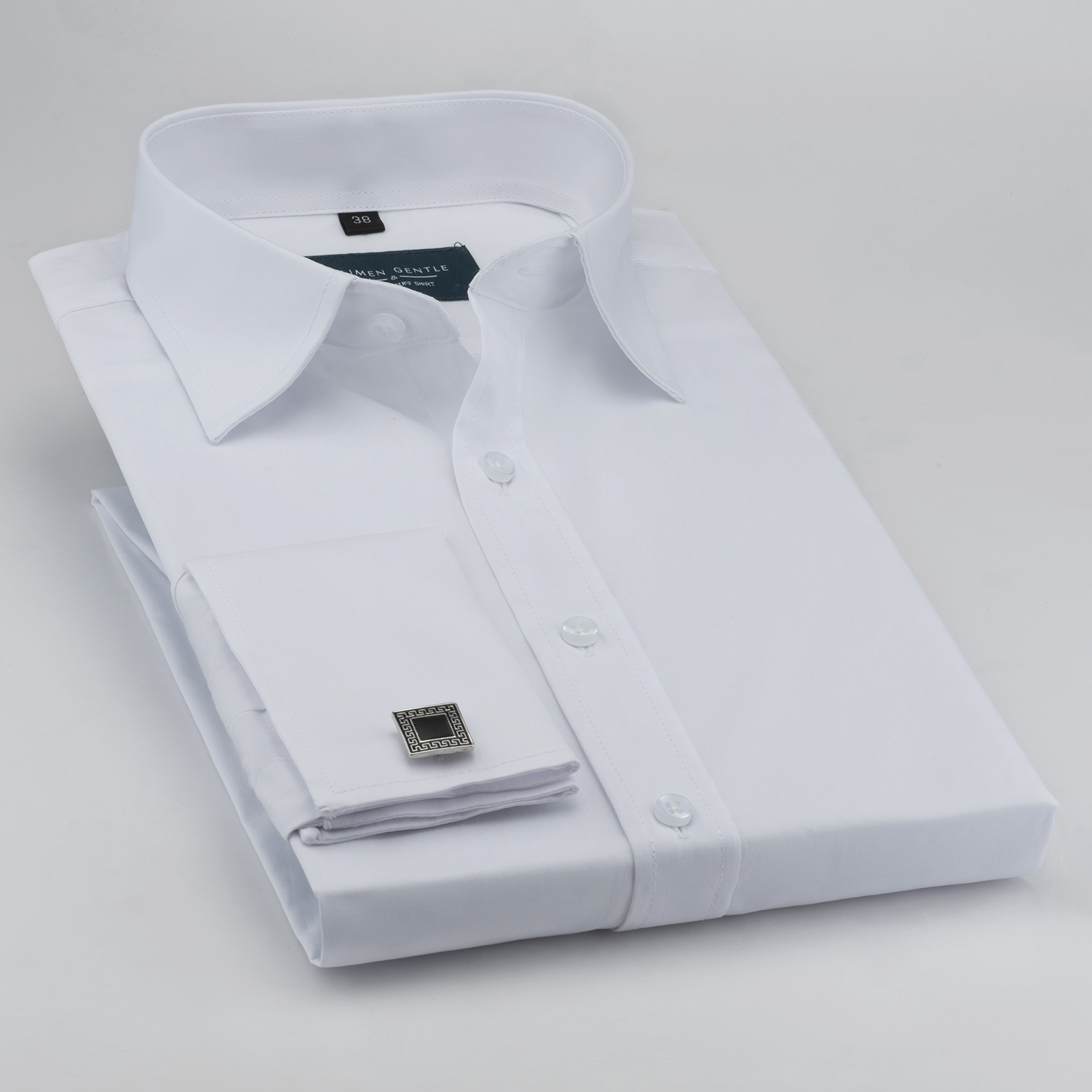 Áo sơ mi măng sét trắng Anlimen Cuff Shirt