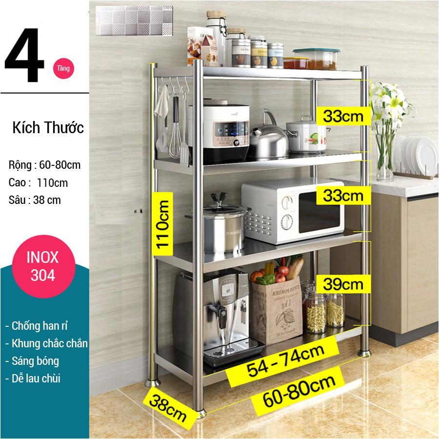 Kệ Inox 304 lắp ráp thông minh KALPEN