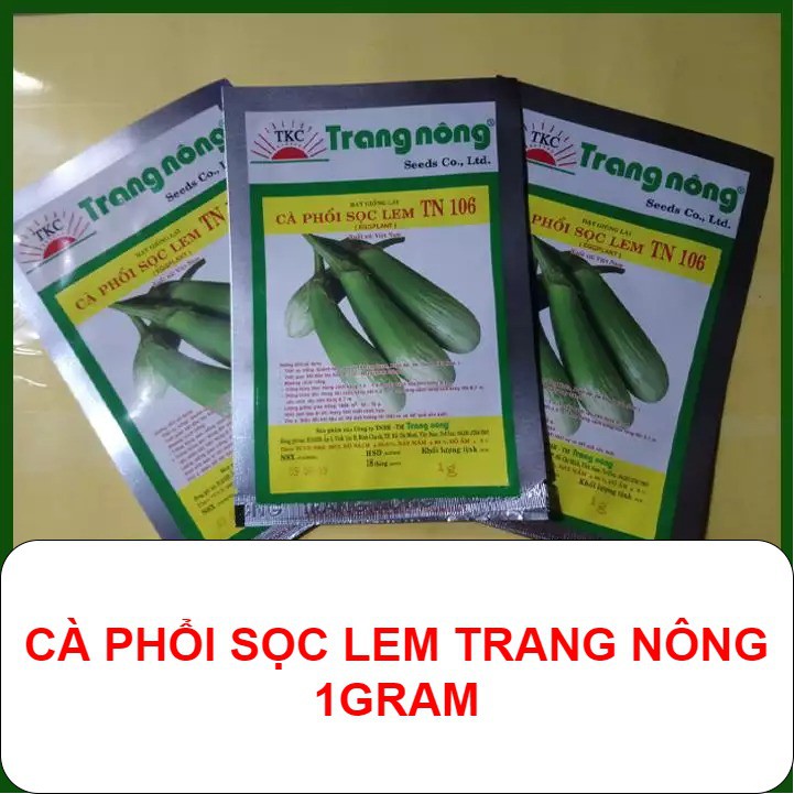 Hạt giống cà phổi sọc lem trang nông 1gram