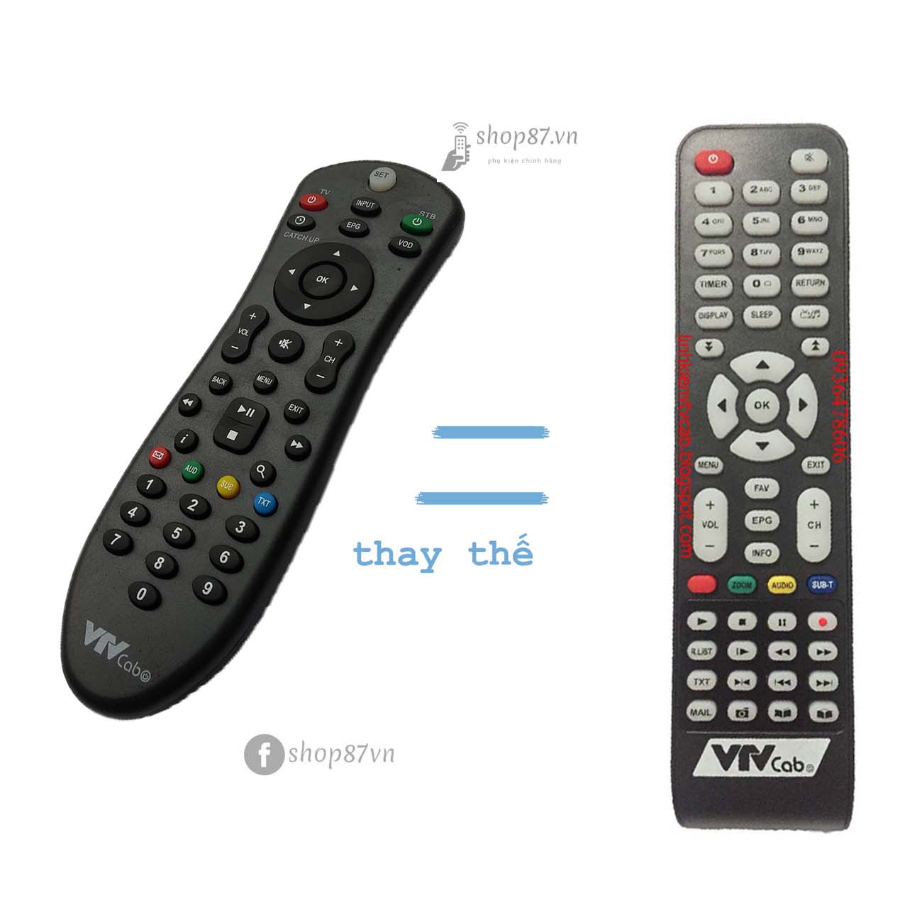 ĐIỀU KHIỂN ĐẦU VTVCAB CHÍNH HÃNG