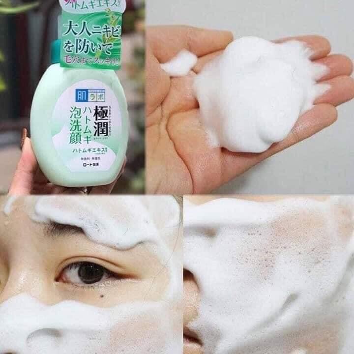 SỮA RỬA MẶT TẠO BỌT HADALABO NHẬT BẢN