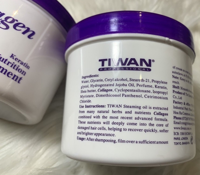 [HCM]Hấp Dầu Collagen Tiwan Siêu Bóng Mượt 500ml