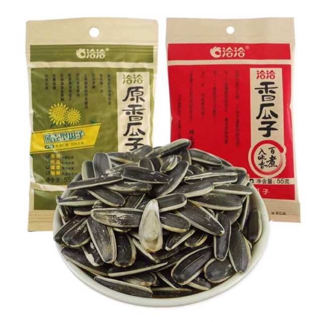 1 Gói Hạt Hướng Dương Cha Cha 90G/Gói (Xanh Không Tẩm 90G)
