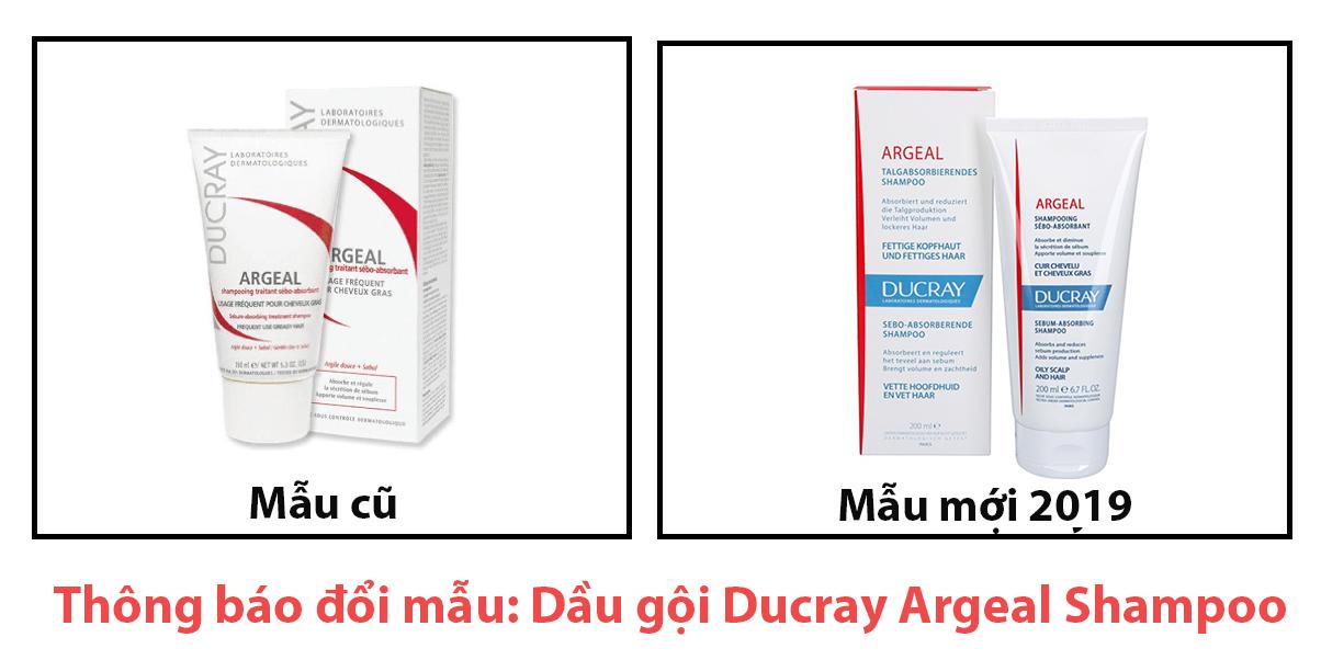 Shampoo cream reduce dandruff control oily Ducray argeal shampoo 200ml