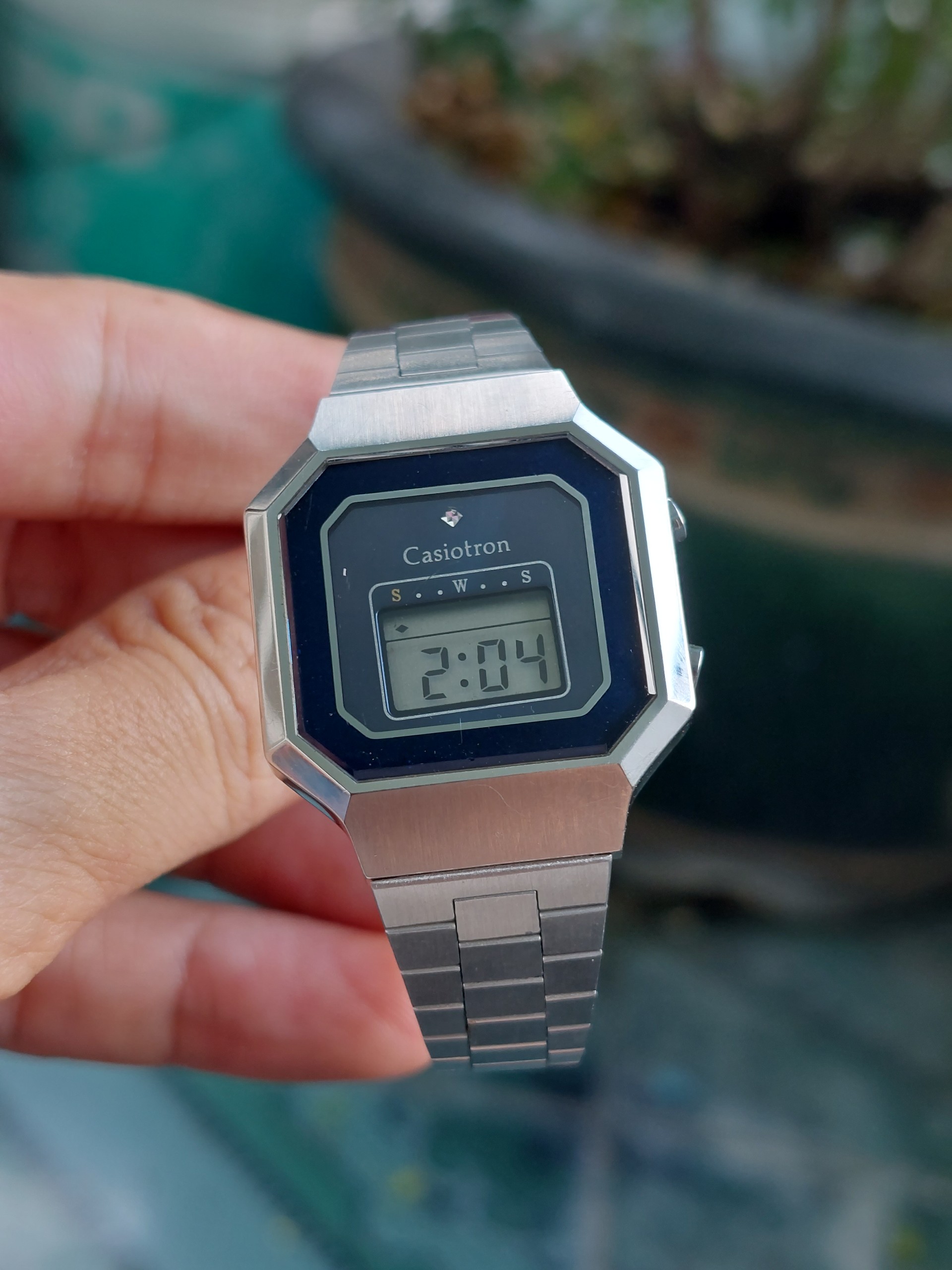 Đồng hồ nữ casiotron chạy pin hàng Si